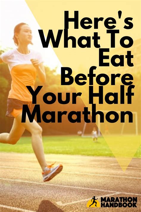 What To Eat Before A Half Marathon Free 4 Week Meal Plan Half