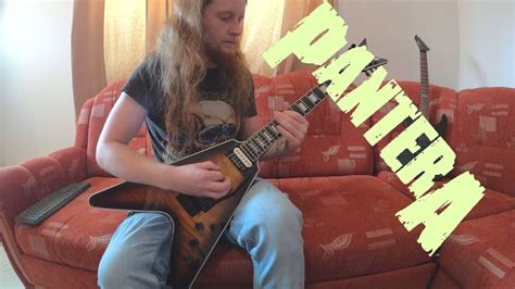 Pantera New Level Guitar Solo Cover Youtube