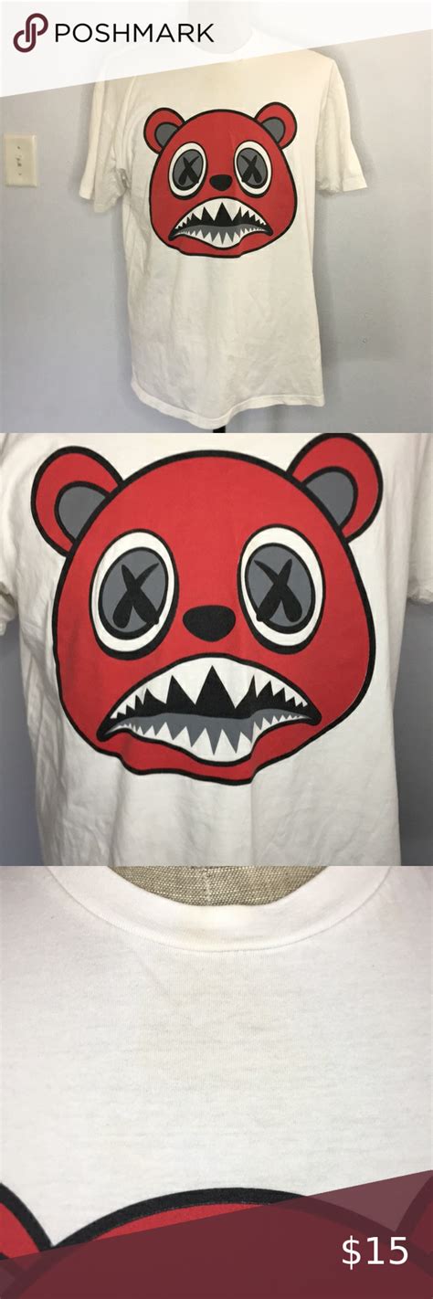 Baws Bear T Shirt X Large Bear T Shirt Bear Shirt T Shirt