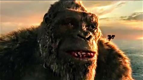 Kong Smiles Scene Godzilla Vs Kong Movie Clip YouTube