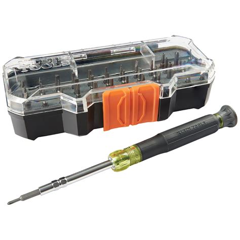 All In 1 Precision Screwdriver Set With Case 32717 Klein Tools