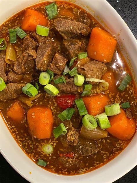 Check spelling or type a new query. Korean Beef Stew | Free Recipe Network
