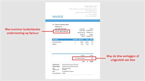 Factuur En Btw Bij Zakendoen Buitenland Tips En Voorbeelden