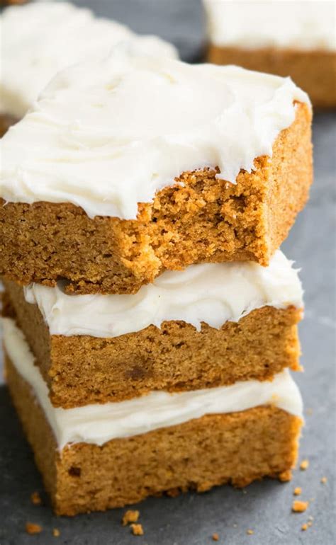 Pumpkin Bars With Cream Cheese Frosting Cakewhiz