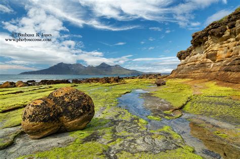 Barbara Jones Photography Seascapes Scotland Isle Of Eigg View To