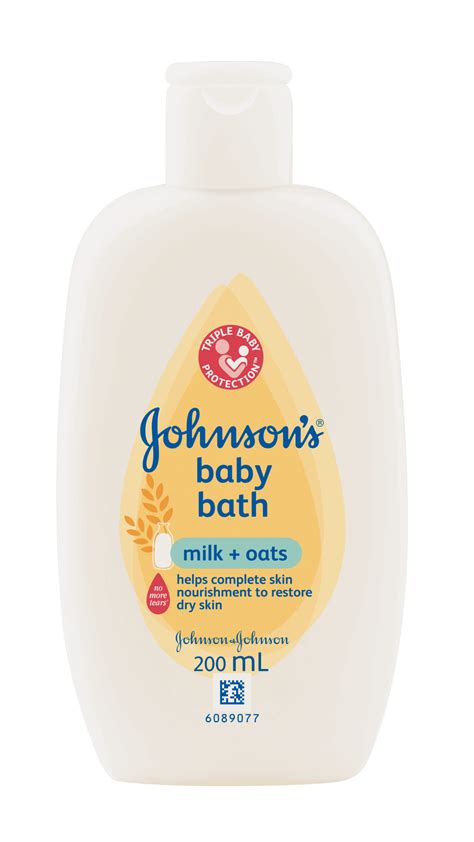 Johnson & johnson baby bar soap pink 3oz 85 g mild & gentle. Johnson's Baby Bath With Milk & Oats | Johnson's® Baby ...