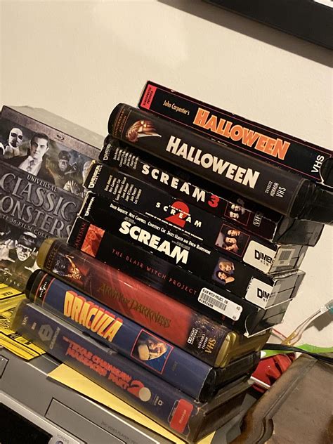 My Horror Vhs Collection Rhalloweenmovies