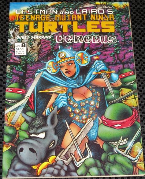 Teenage Mutant Ninja Turtles 8 1986 Comic Books Copper Age