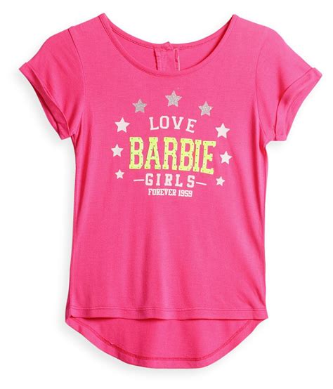 Barbie Girls Glitter Graphic Print T Shirt Buy Barbie Girls Glitter