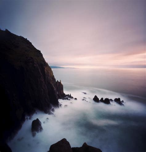 Sunset Along Oceans Cliffs Photograph By Danielle D Hughson Fine Art