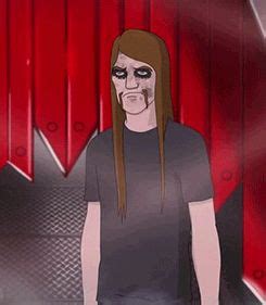 QUHZK Metalocalypse Toki Wartooth Metalhead