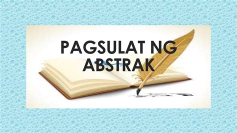 SOLUTION Pagsulat Ng Abstrak Studypool