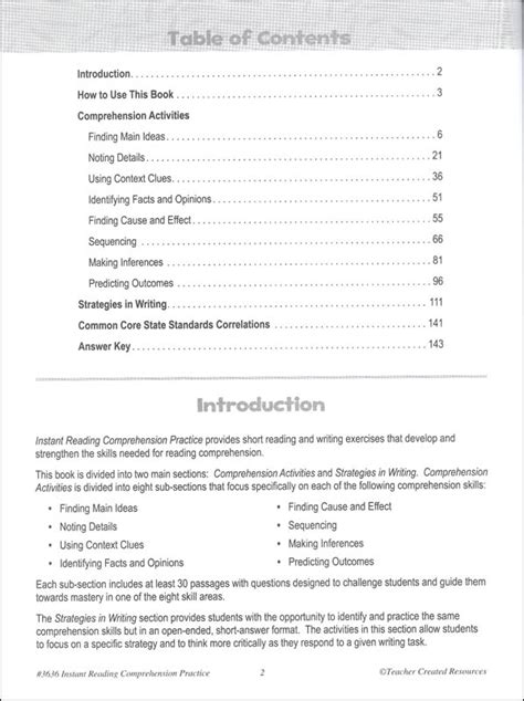 Printable 7th grade reading comprehension worksheets. Instant Reading Comprehension Practice - Grade 2 | Teacher Created Resources | 9781420636369