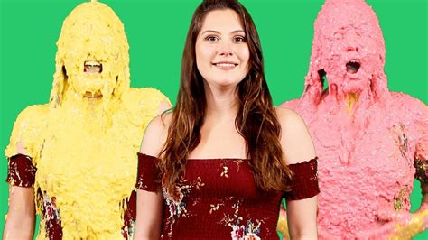 Melissa Gets Slimed And Pied On Nickelodeon Youtube