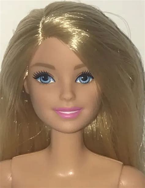 MATTEL BARBIE FASHIONISTAS JOINTED LEGS MILLIE FACE BLONDE Nude Naked