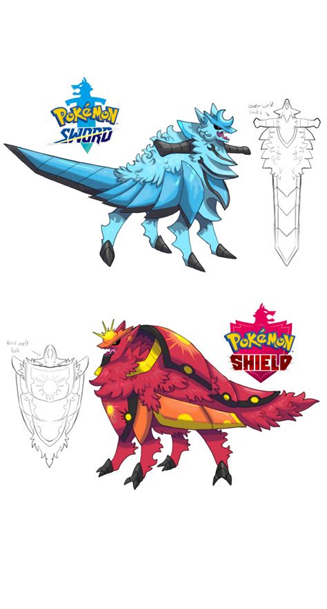Maybe you would like to learn more about one of these? Pokemon Sword and Shield Legendaries by El-Dark-Core on ...