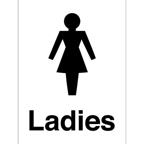 Ladies And Gents Bathroom Signs For Your Home