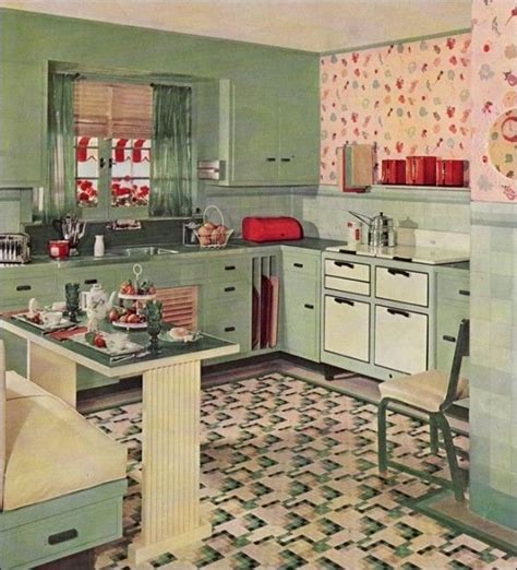 23 Retro Kitchens You Can Copy In Your Home