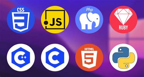 Free 8 Programming Language Icons Figma Titanui