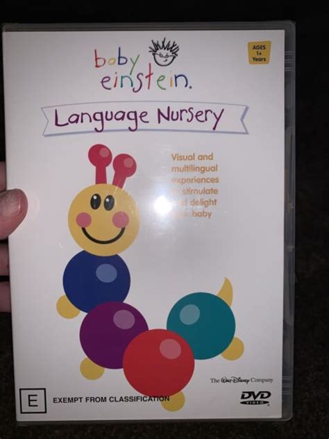 Baby Einstein Language Nursery Dvd 2004 For Sale Online Ebay