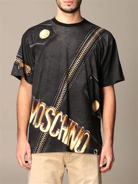 Moschino Couture Outlet T Shirt With Logo And Zip T Shirt Moschino
