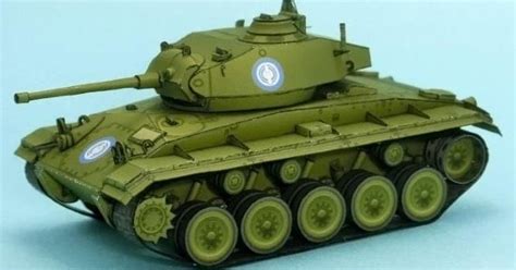 Papermau Ww2`s M24 Chaffee Light Tank Papercraft In 172 Scale By