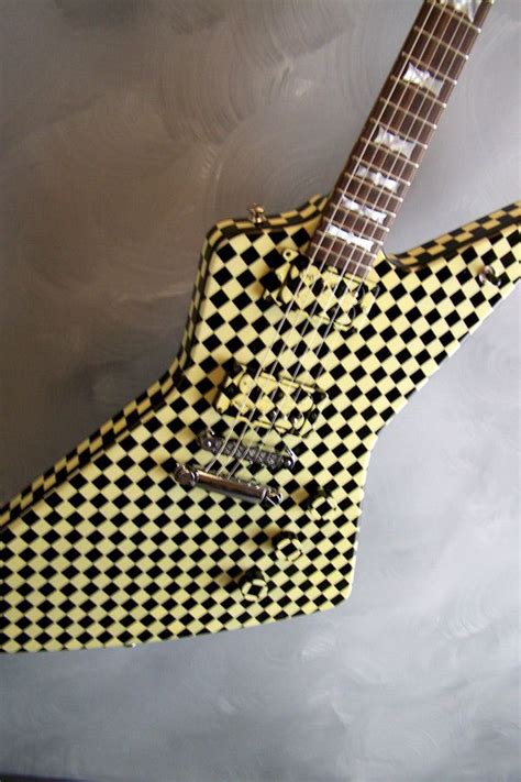 Checkerboard Standard 014 Hamer Cool Guitar Guitar Paint
