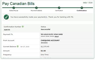 Check whether tdcanadatrust.com server is down right now or having outage problems for everyone or just for you. Electronic Banking: Explore EasyWeb - Pay Bills | TD Canada Trust