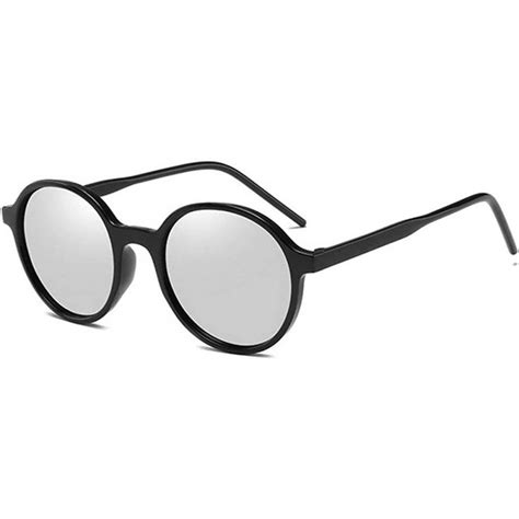2020 Fashion Black Sunglasses Round Sun Glasses Men S Ultralight Retro Uv Protection Sunglasses