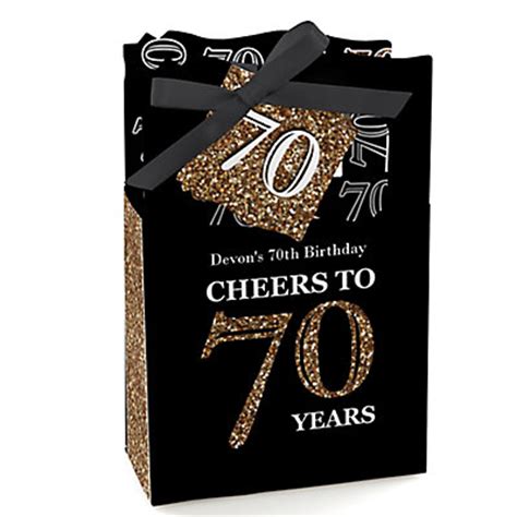 But coming up with unique 70th birthday gift ideas is not an easy task. Adult 70th Birthday - Gold - Personalized Birthday Party ...