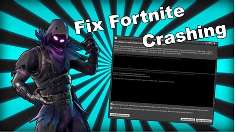 Fortnite How To Fix Crashingfreezing Ue4 Fortnitegame Or Error
