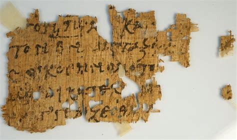 Greek New Testament Papyrus Is Discovered On Ebay The New York Times