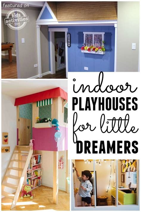 25 Indoor Playhouses For Little Dreamers Indoor Playhouse Play