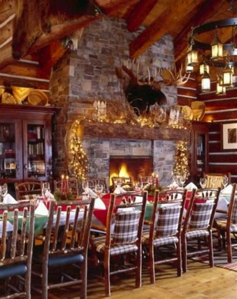 These are great for spending the holiday season in gatlinburg, or even celebrating christmas morning at one of our cabins! Dinner for a douzen | Log homes, Cabin christmas, Cabin homes