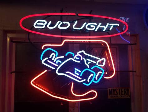 Custom Bud Light Car Racing Neon Sign Tube Neon Light Custom Neon Signs