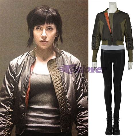 Ghost In The Shell Cosplay Costume Kusanagi Motoko Women Jacket Outfit