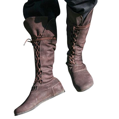 Medieval And Renaissance Mens Costume Boots And Shoes Deluxe
