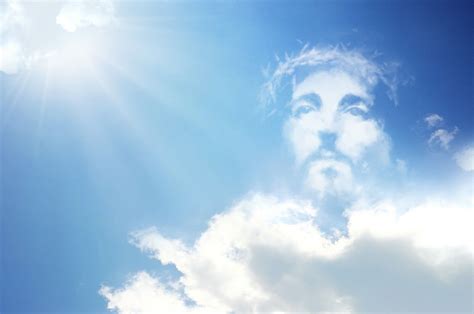 the face of jesus in the clouds amazing print 8 x10 ready to be framed ebay