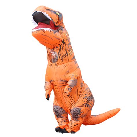 adult t rex inflatable dinosaur costumes halloween cosplay