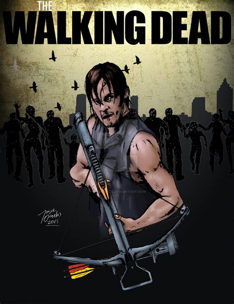 The Walking Dead Daryl By Big D Artiz On Deviantart