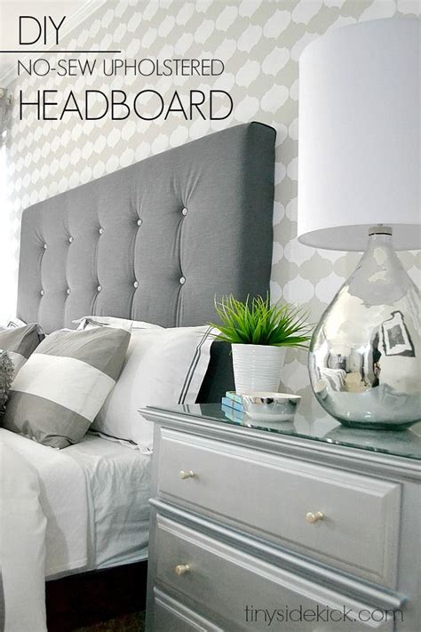 Diy Fabric Headboard Panels Tubes Upholstered Headboard Horizontal