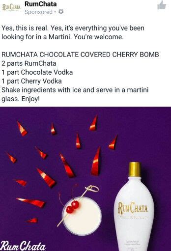Rumchata Chocolate Covered Cherry Chocolate Vodka Cherry Vodka Chocolate Covered Cherries