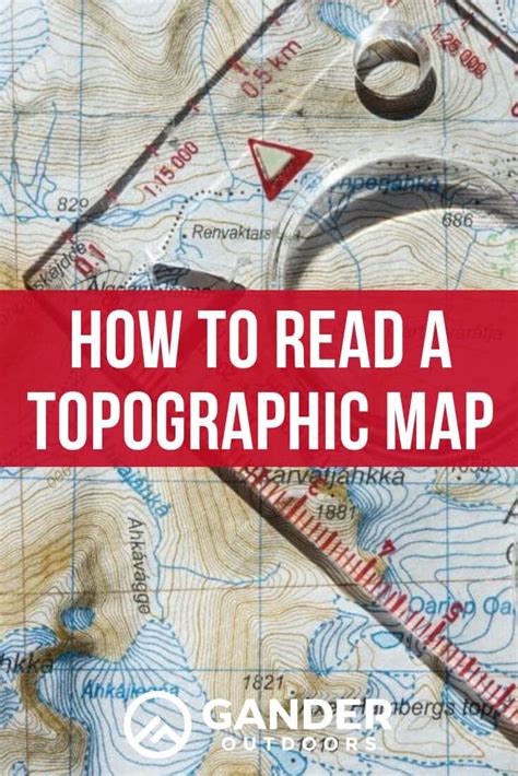 How To Read A Topographic Map For Kids Map