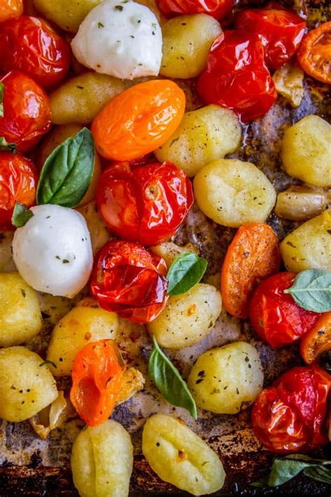 Sheet Pan Gnocchi W Cherry Tomatoes And Mozzarella Minute Dinner