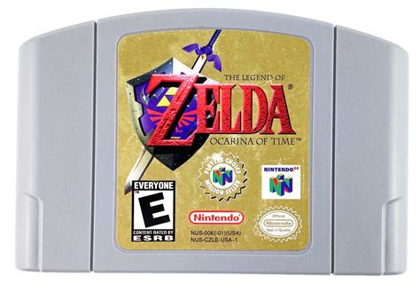The Legend Of Zelda Ocarina Of Time Nintendo N64 The Video Game