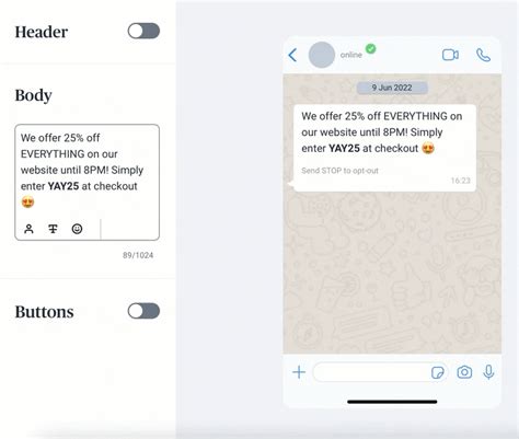 17 examples of whatsapp business message templates