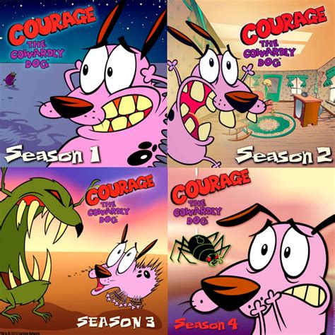 Courage The Cowardly Dog Complete Tv Series Season Cartoon Network New
