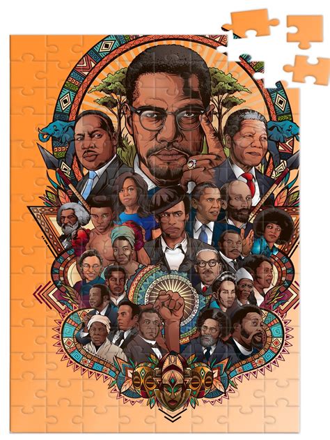 Black History is Our History Puzzle African American Puzzle | Etsy