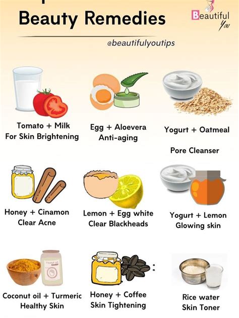 Beauty Tips Glowing Skincare And Natural Remedies Homemade Skin Care