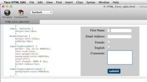 Styling The Html Form Submit Button